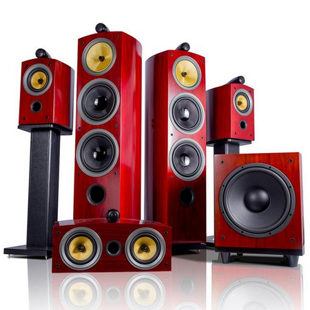 5.17.1 Home Theater Speaker Set High Power High-end Passive Floor Speaker Home Surround 5.1 Speaker Set Top Heavy Bass Speaker