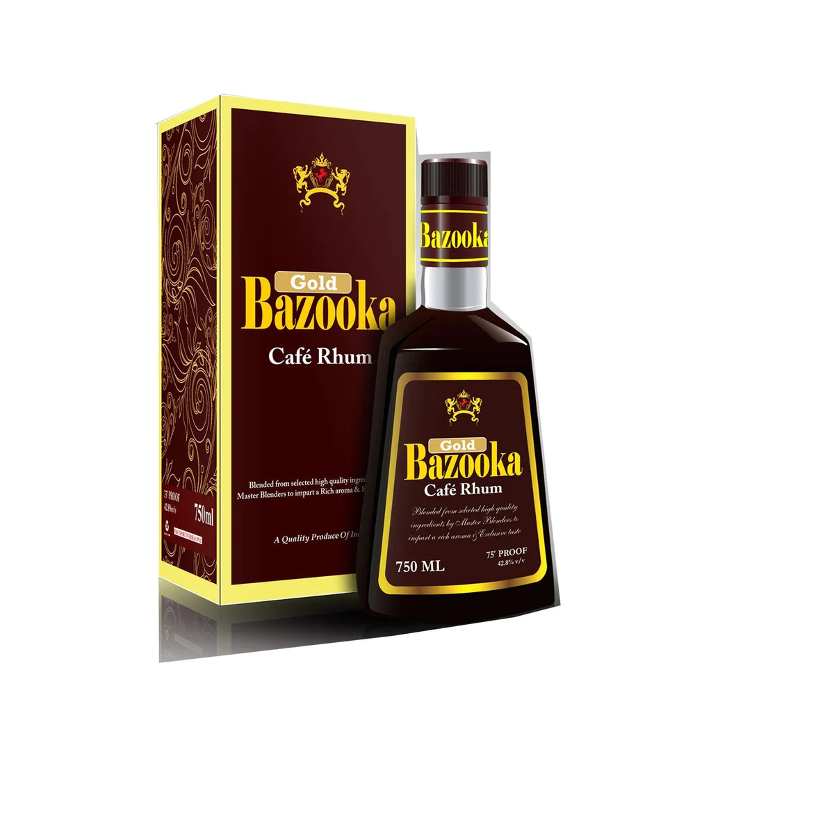 Gold Bazooka-Cafe-Rhum