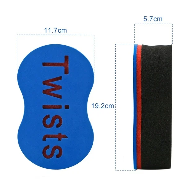 Magic Hair Twist Sponge Curl Brush For Natural Afro Dreadlocks Coil Waves Dreads Twisting Brushes Sponge Hair Braiders Tool b