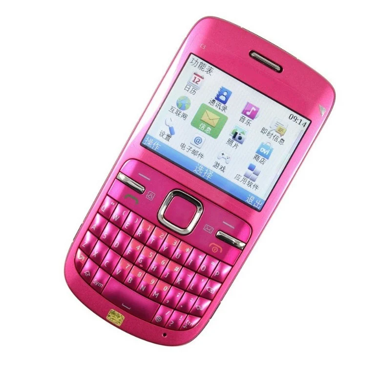 Nokia C3-00 mobile phones C3-00 Bluetooth Jave Unlock Cell Phone 1320mAh 2.4 inch