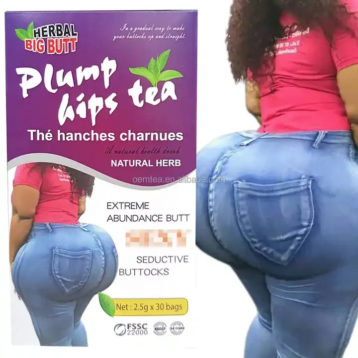 Hot sell improve buttock sagging and loose skin female vitality plump buttock Hip Big Butt Tea Plump Hips Te