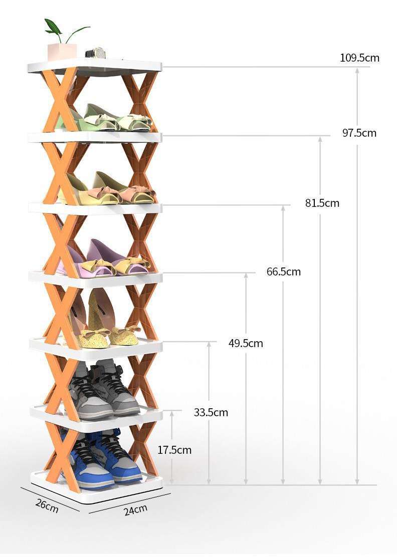 Folding Shoe Simple Shoe Rack Simple Shoe Rack Small Shoe Cabinet Door Multi Layer Provincial Space Wall Corner Storage Rack N9