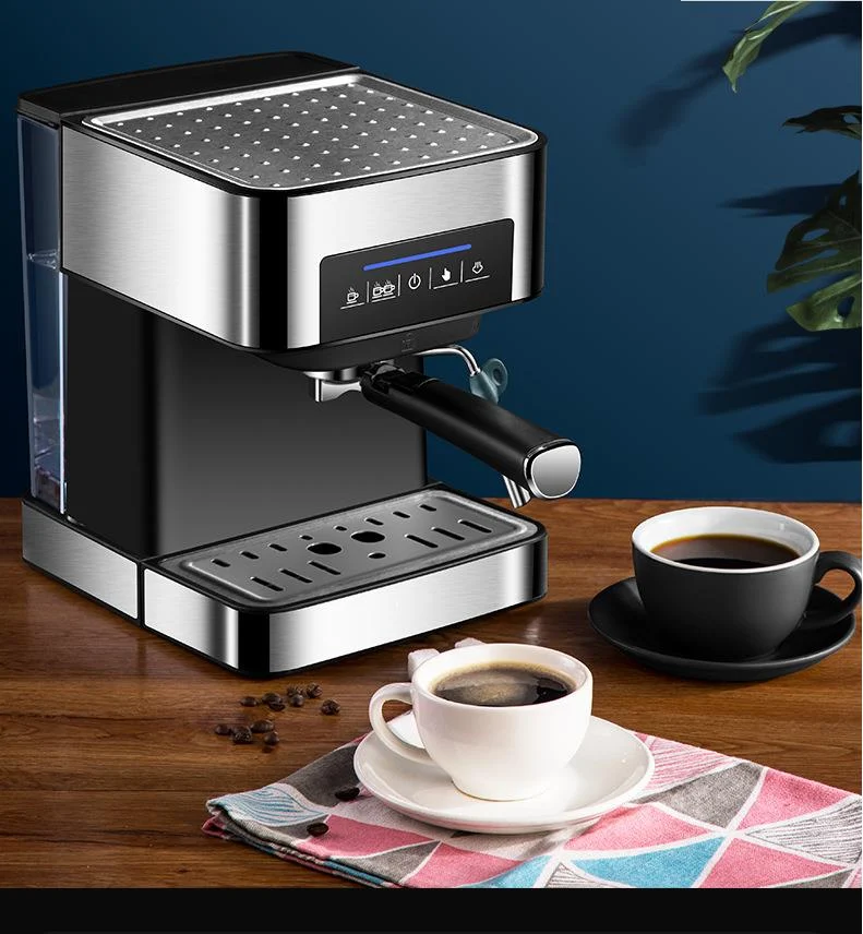 Italian coffee machine small semi-automatic drawstring steam type milking machine 468836