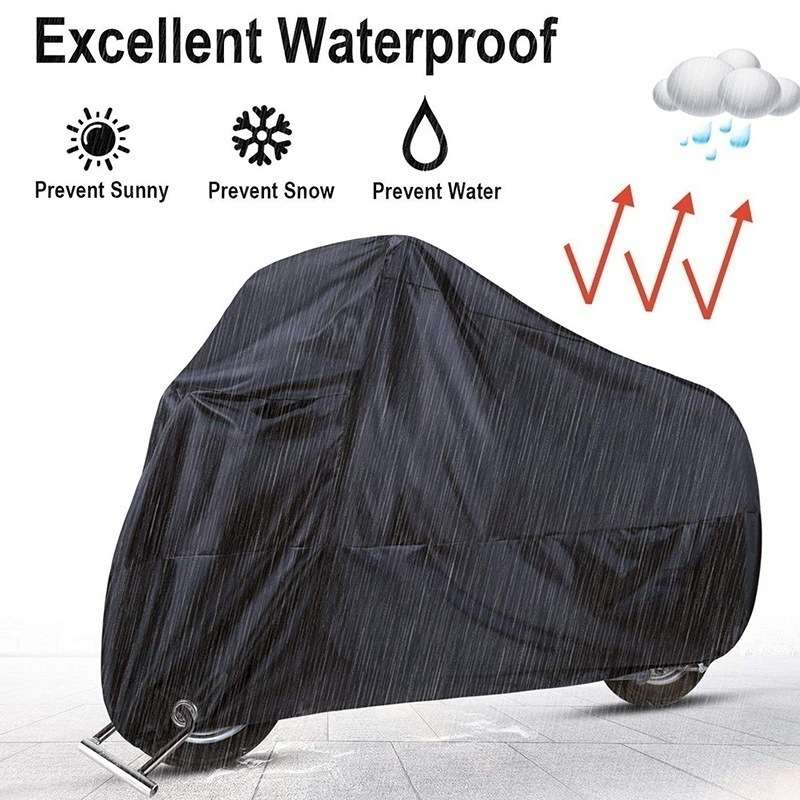 Motorcycle Cover For Motorbike Moto Bike All Season Waterproof Dustproof UV Protective Outdoor Indoor Motocross Rain Cover