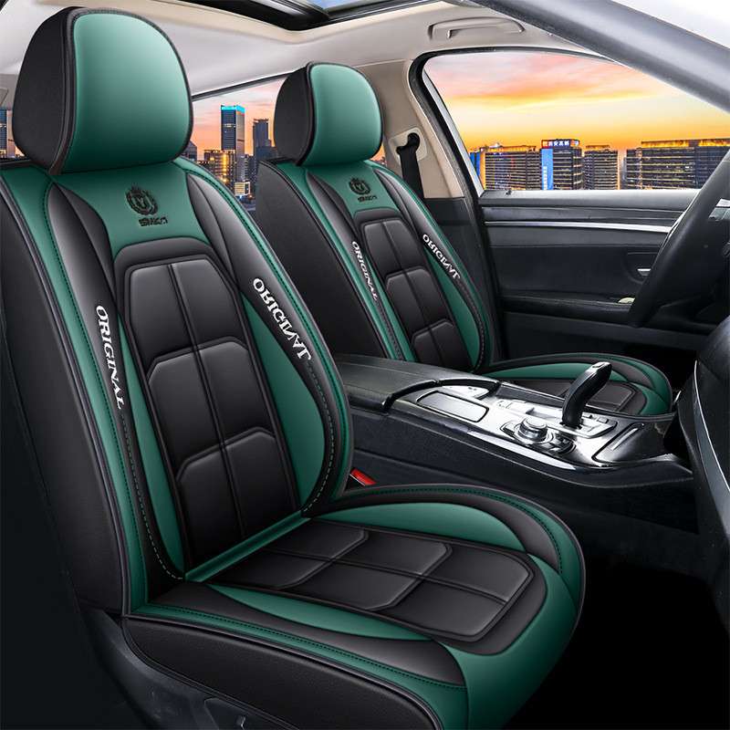 Luxury Full Car Seat Covers Protection Cover Universal PU Leather Auto Seat Cushion for SUV Sedan Car Accessories Car Good