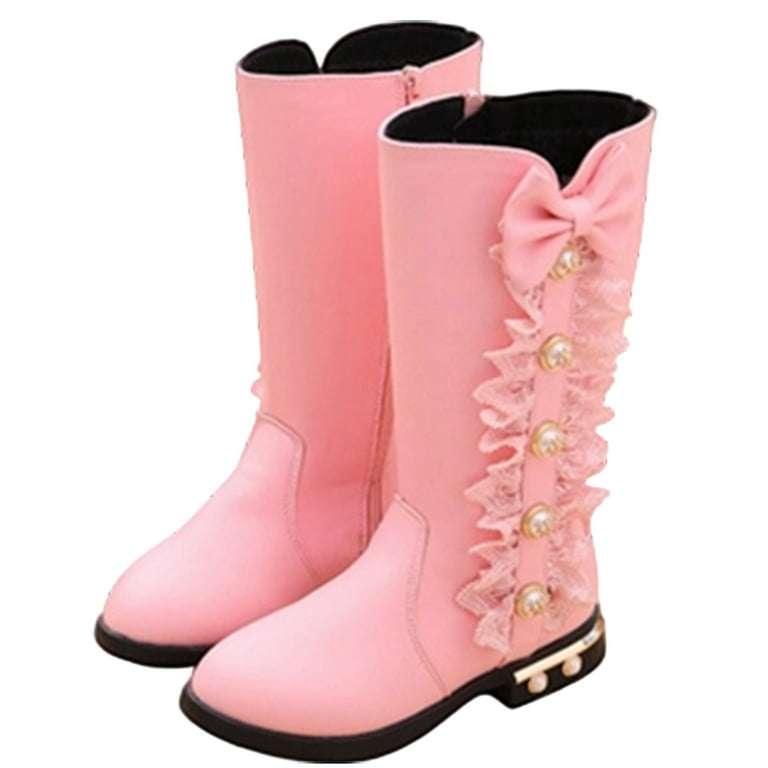 HNMKIU-Girls-Faux-Lined-Winter-Boots-Leather-Mid-Calf-High-Boots-for-Toddler-Big-Kids-and-Youth-Pink-7-6-5-7-Years_bd7b587f-bc1e-465d-b9c6-7e3fa045894b.3ed0fb1136110c0d44c1d1790ad78e25