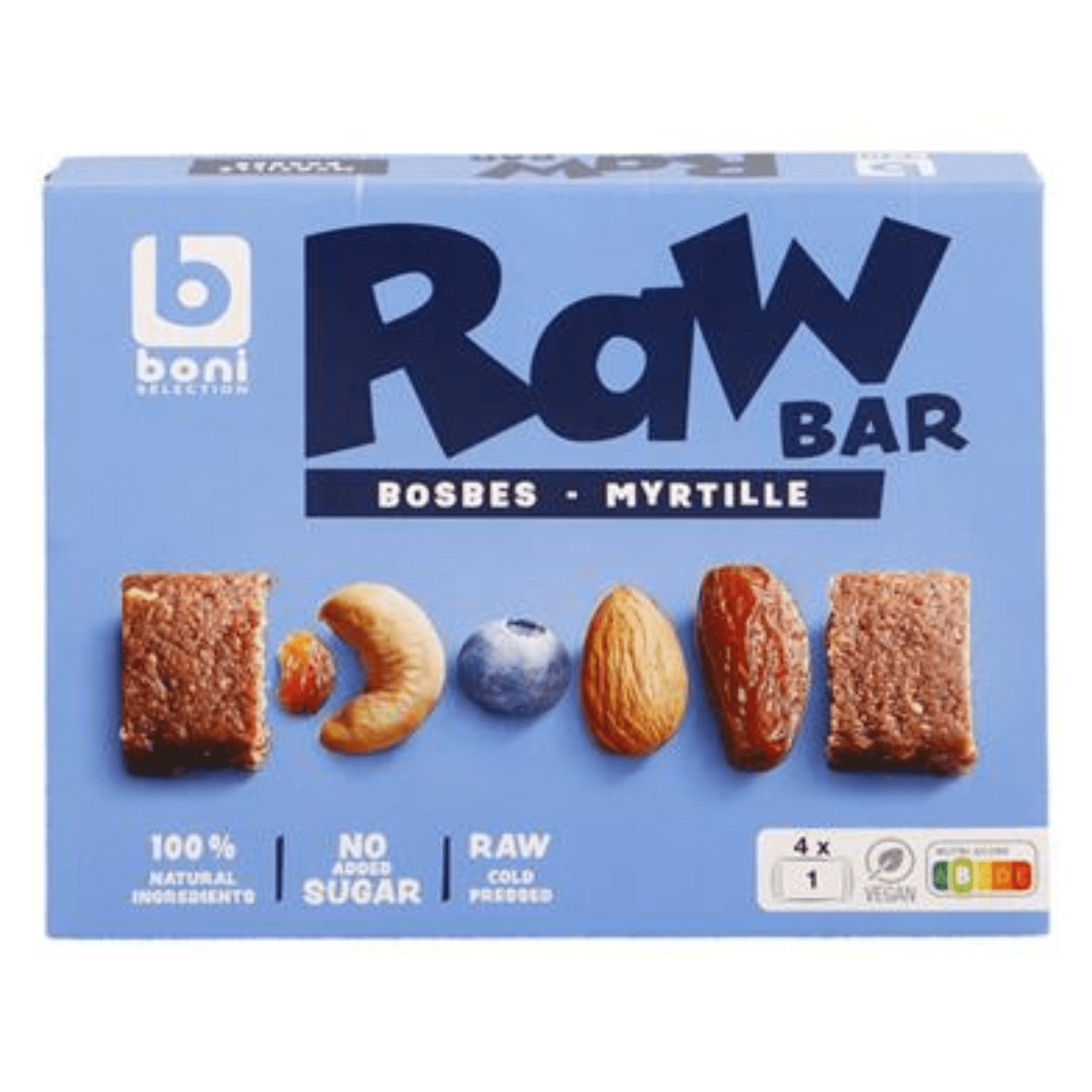 Boni Raw Bar Blueberry (Bosbes - Myrtille)