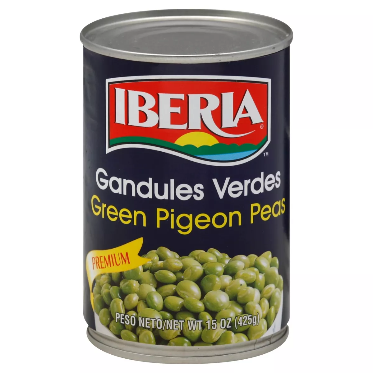 IBERIA Green Pigeon Peas PREMIUM (425g)