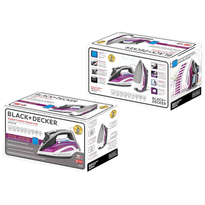 Black & Decker X2250-85 Steam Iron-2800W - Image 2