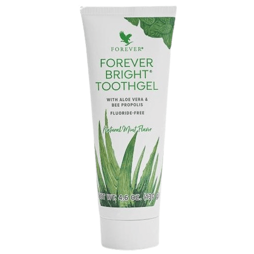 FOREVER BRIGHT TOOTHGEL WITH ALOE VERA & BER PROPOL FLUORIDE FREE