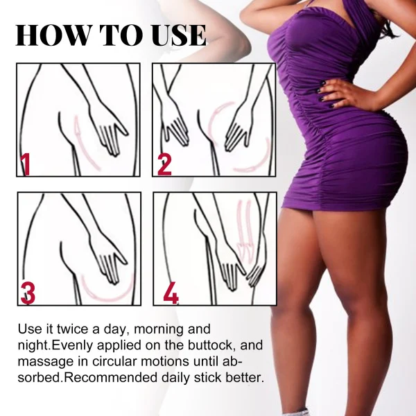 Big Ass Butt Enhancement Cream Hip Buttock Fast Growth Butt Enhancer Breast Enlargement Sexy Chest Body Care for Women - Image 6