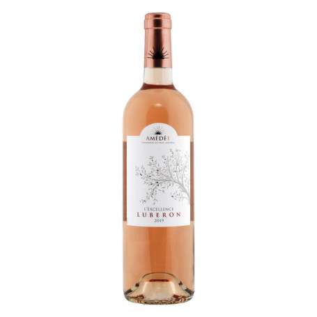 Vin rosé Côtes du Lubéron AOC 75cl