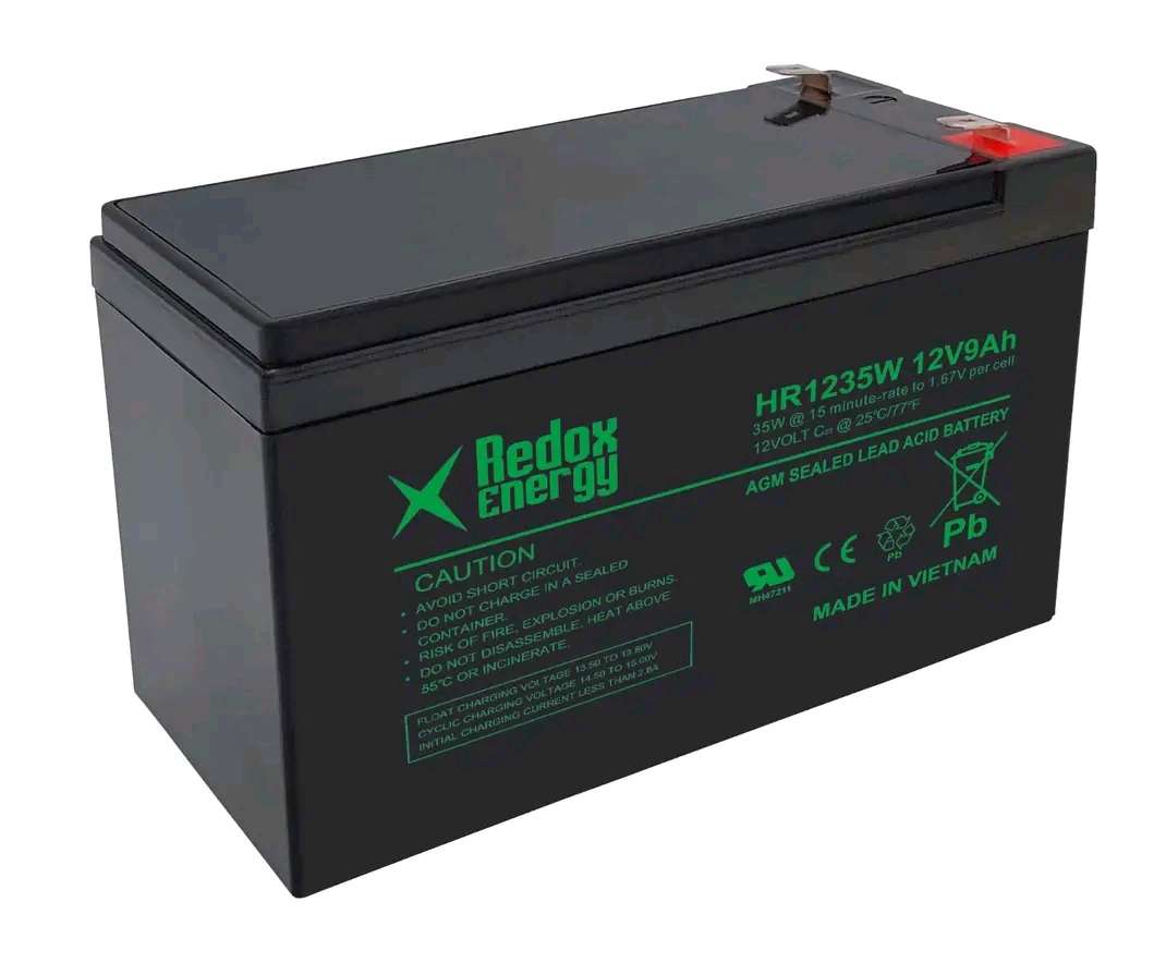 Redox Energy HR1235W 12V 9Ah UPS Rechargeable lead-acid Battery