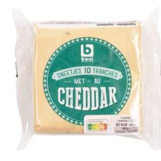 Boni Cheddar 10 Tranches Cheese